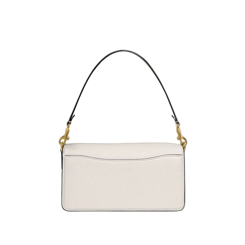 Tabby Shoulder Bag  26 - Brass/Chalk