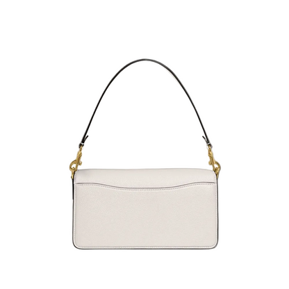 Tabby Shoulder Bag  26 - Brass/Chalk
