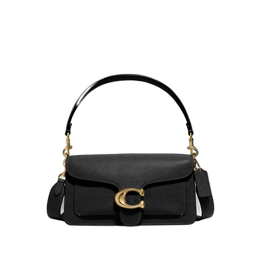 Tabby Schultertasche 26 – Gold/Schwarz