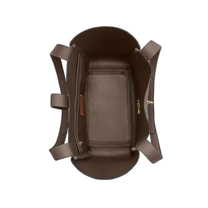 Die Hadley Turnlock Tragetasche – Gold/Dark Stone